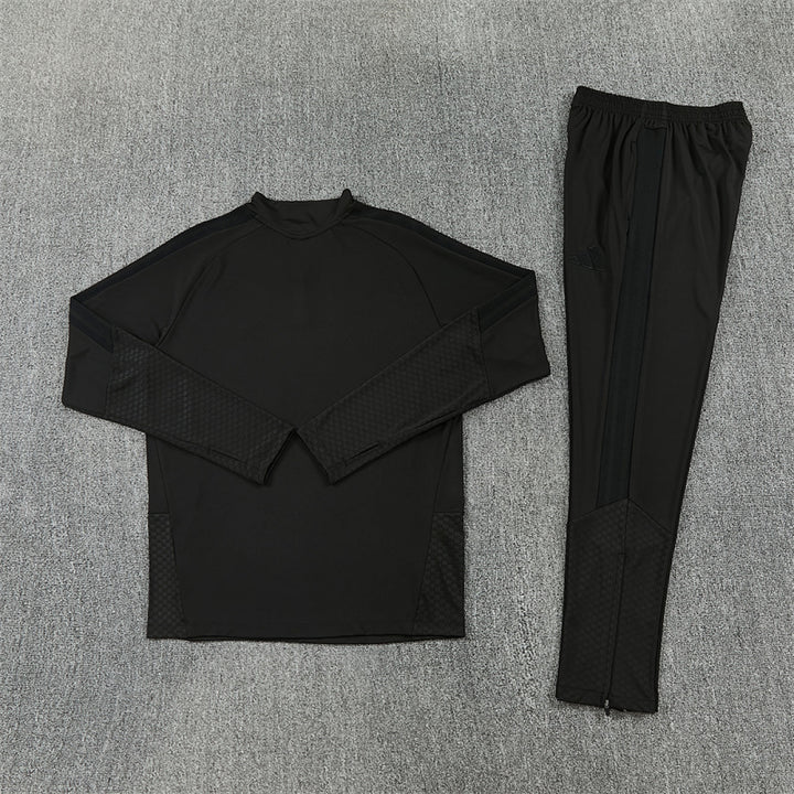 Manchester United blackout training tracksuit 2026/27 full set flat lay