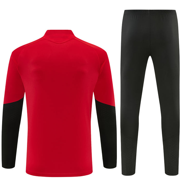 Manchester United Red Training Tracksuit 2027 - back view