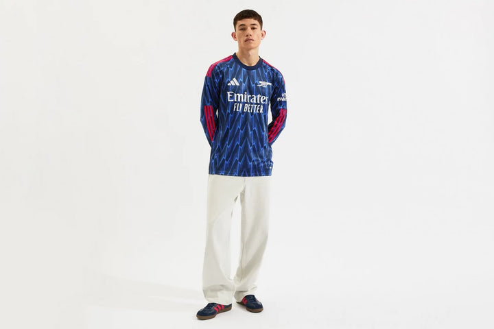 Gunners Away Long Sleeve Jersey 2025/26