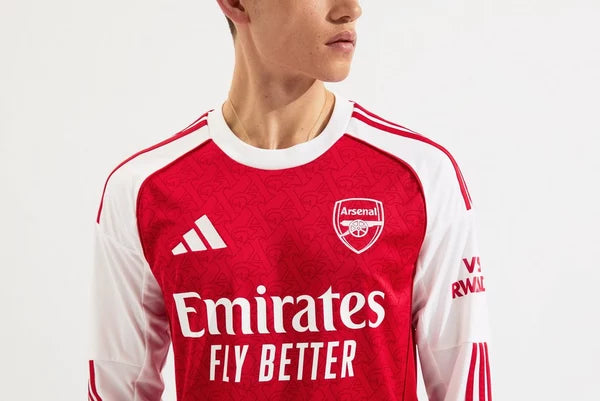 Gunners Home Long Sleeve Jersey 2025/26