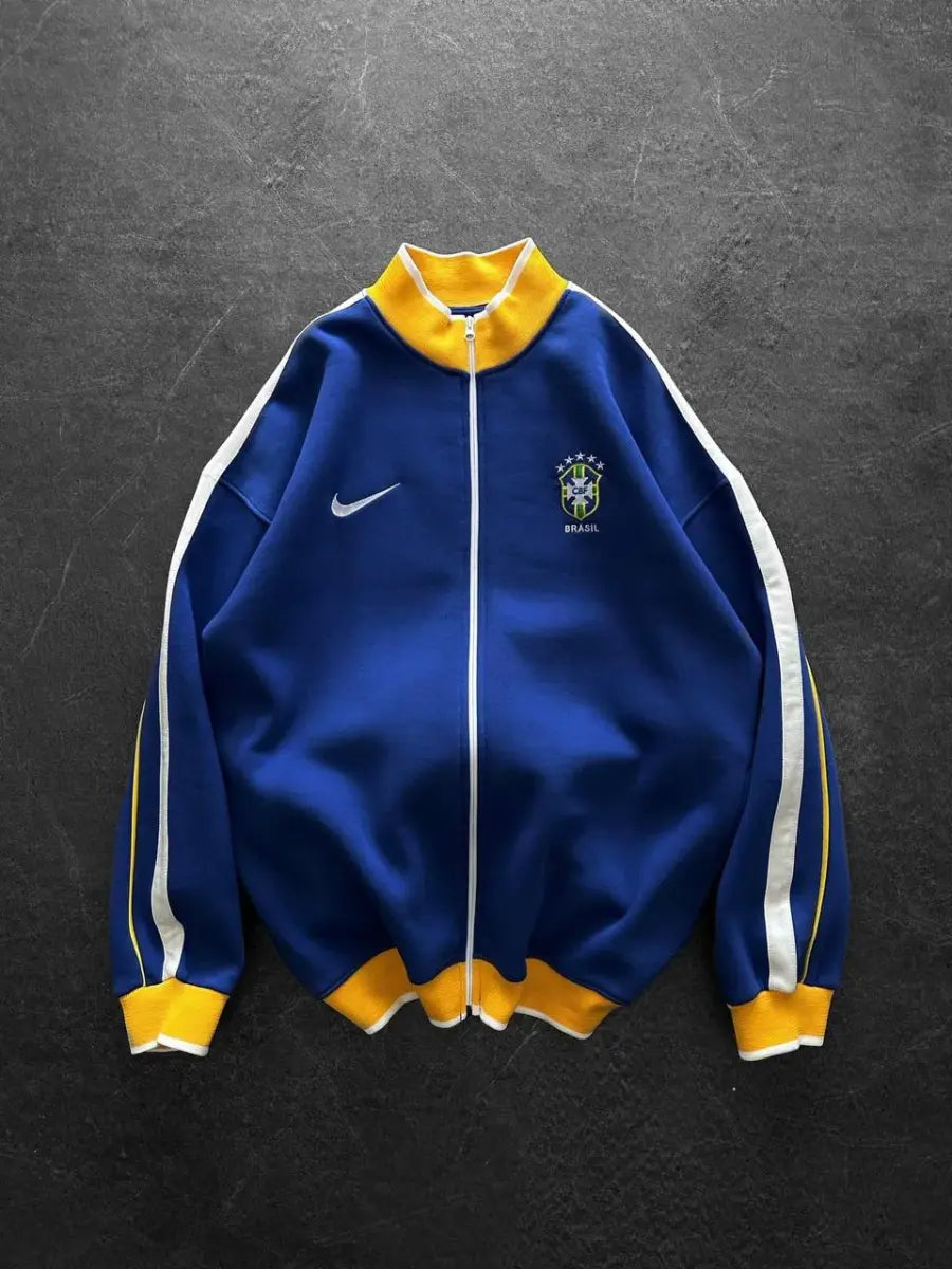 Brazil Oversized Fleece Jacket – Padded Winter Design