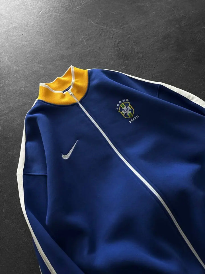 Brazil Oversized Fleece Jacket – Padded Winter Design