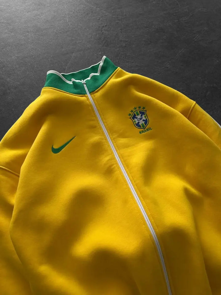 Brazil Oversized Fleece Jacket – Padded Winter Design