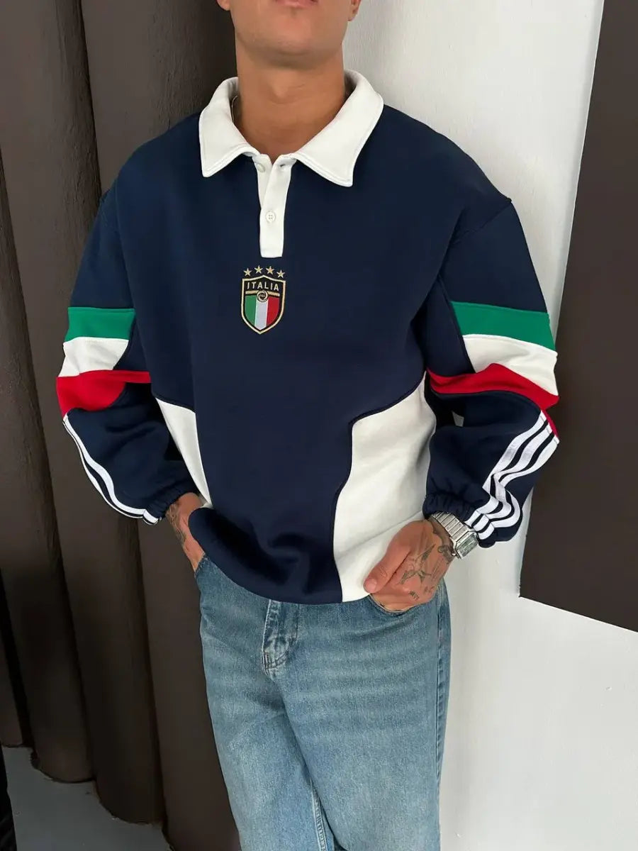 Italy SweatShirt navy