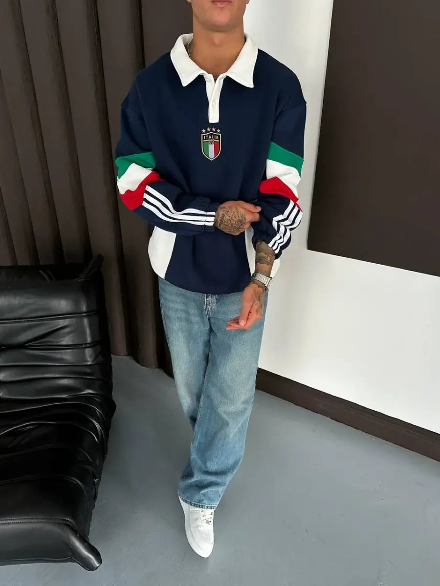 Italy SweatShirt navy