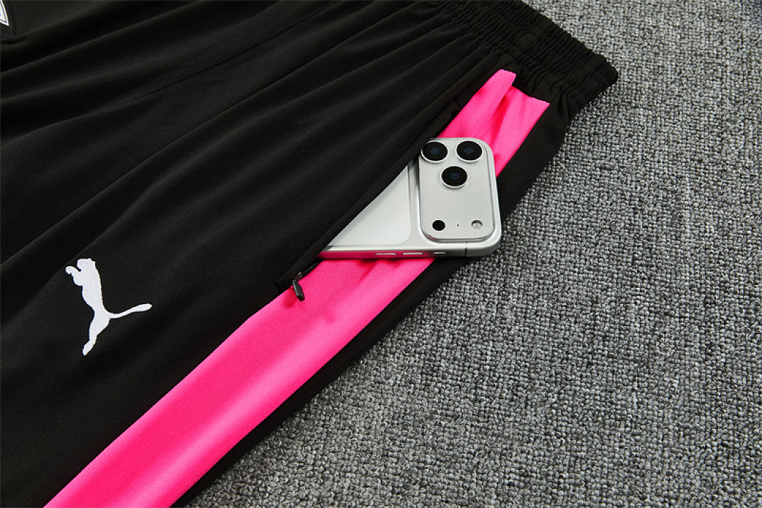 Portugal Elite Black Pink Training Tracksuit 2026