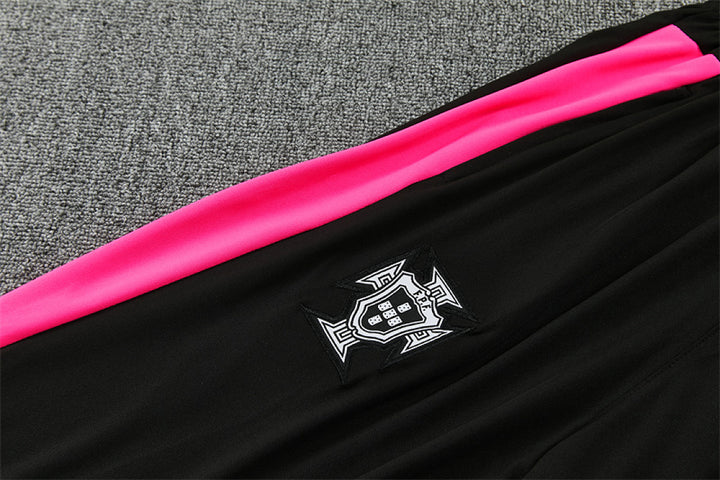 Portugal Elite Black Pink Training Tracksuit 2026