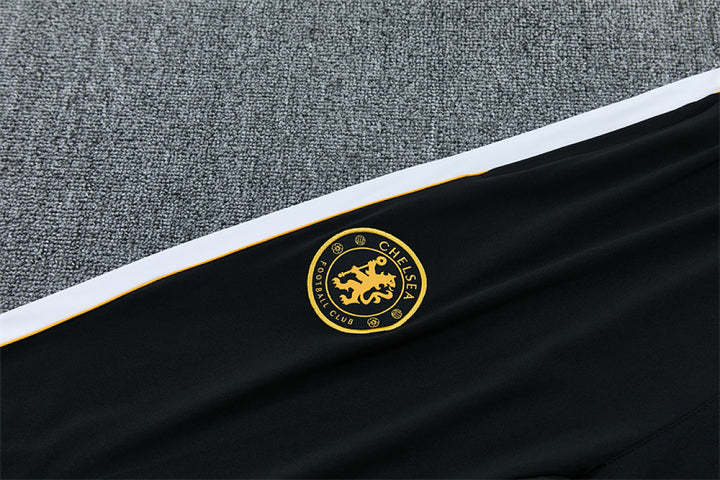 Chelsea Black Training Quarter-Zip Tracksuit 2026