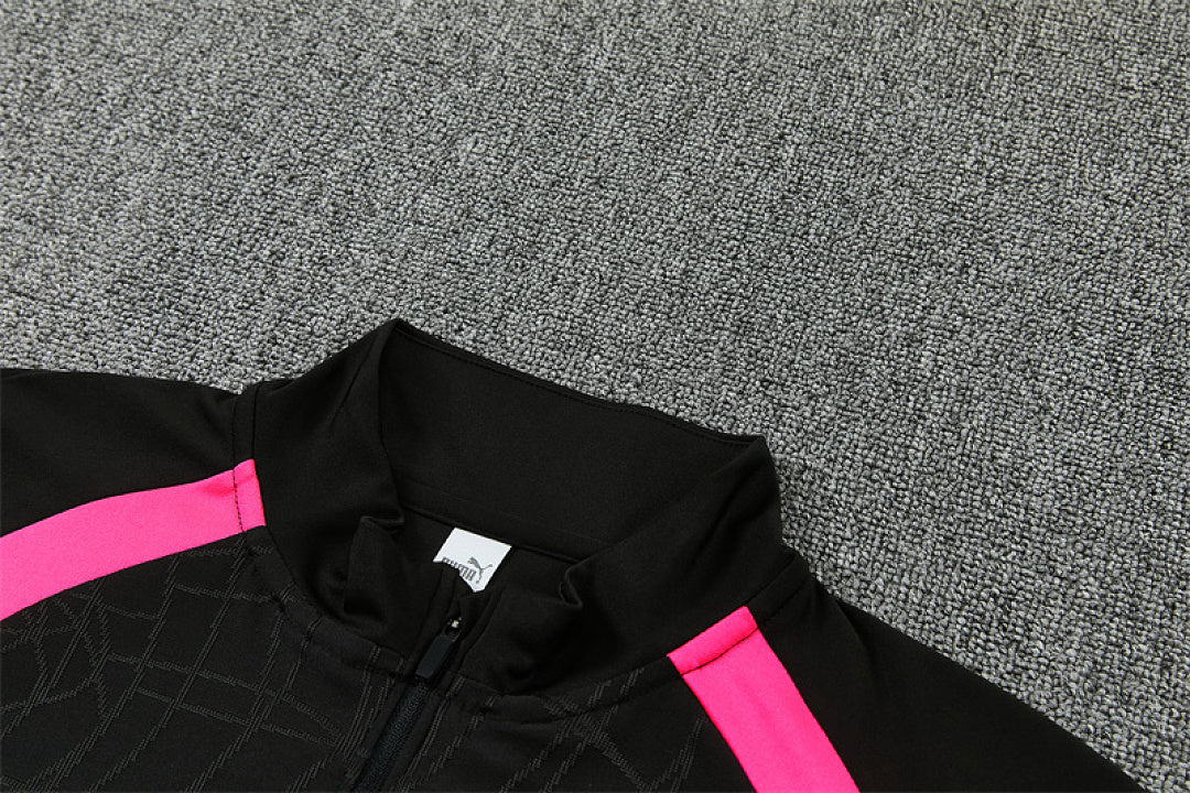 Portugal Elite Black Pink Training Tracksuit 2026