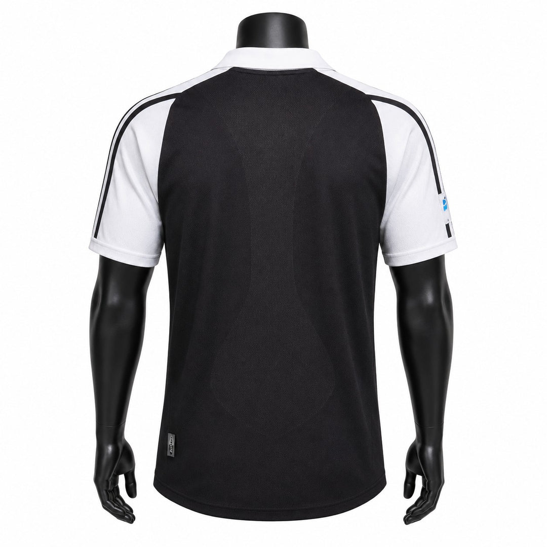RM Away Classic 2001 back with white raglan sleeves