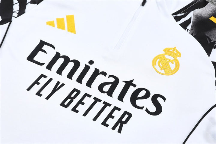 RM Marvel training tracksuit crest detail