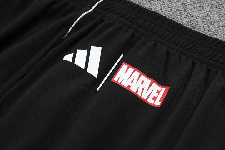 RM Marvel training tracksuit adidas Marvel branding