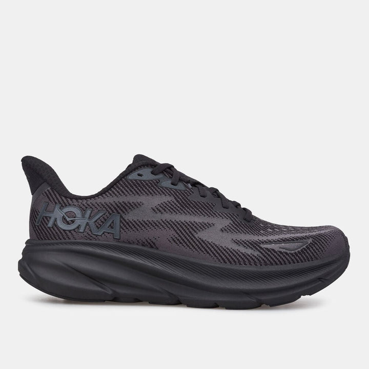 Hoka Clifton 9 in Full Black