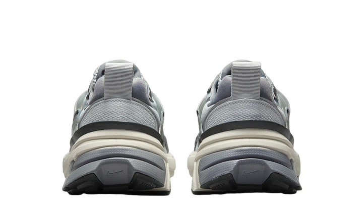 Nike V2K Run sneakers in platinum gray and silver