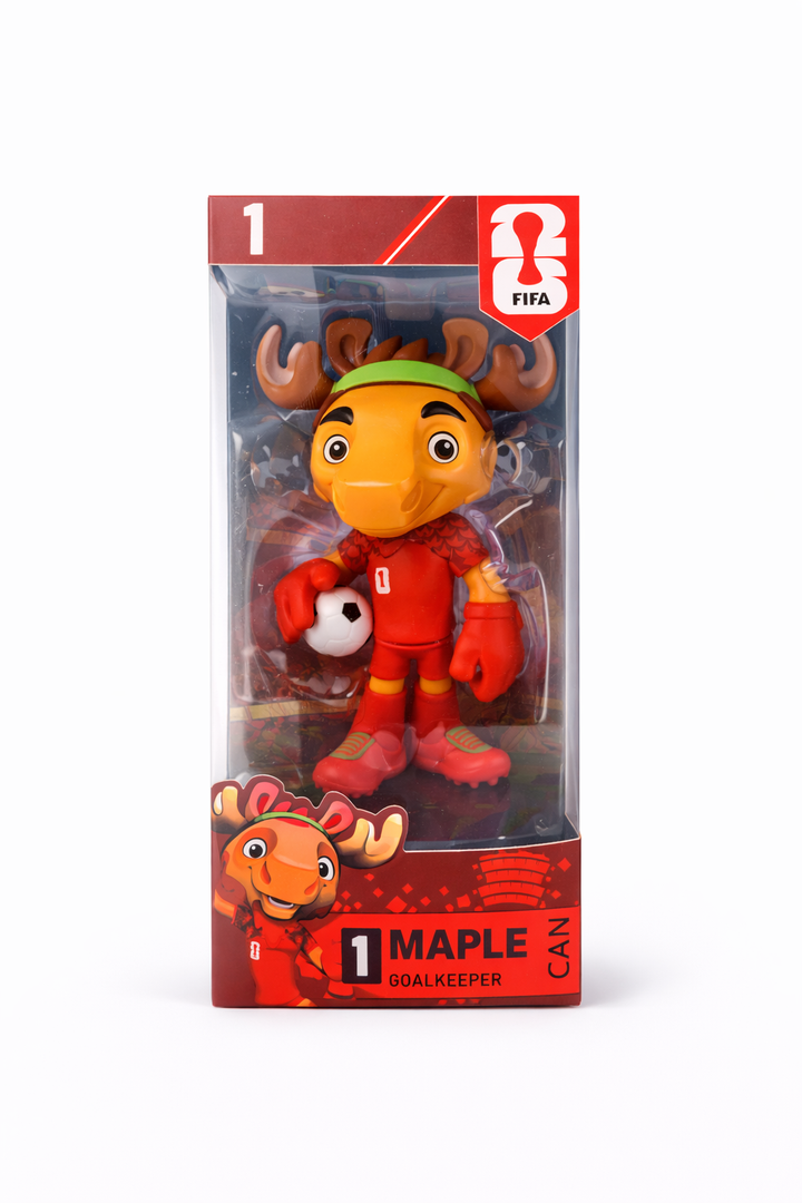 FIFA World Cup 2026 Mascot Figures – Official Style Collectibles (Maple, Clutch, Zayu)