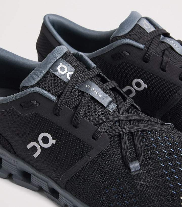 On Cloud X 4 Black Chambray