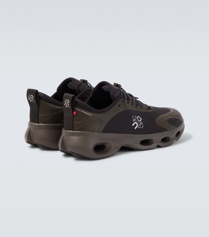 LOEWE x On Brown Cloudsolo Sneakers