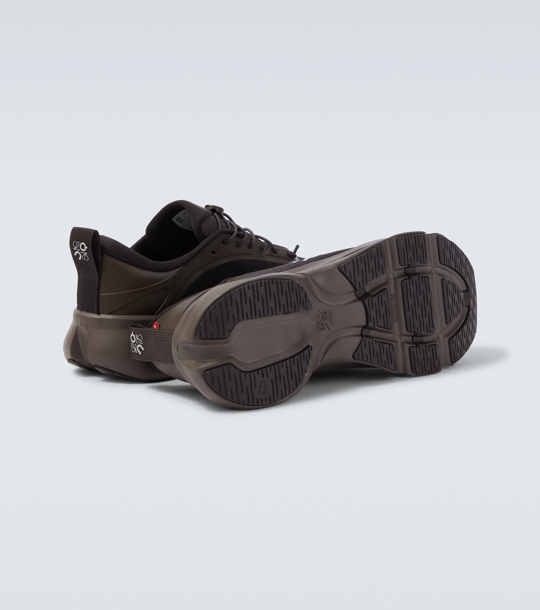 LOEWE x On Brown Cloudsolo Sneakers