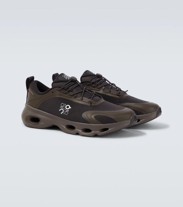 LOEWE x On Brown Cloudsolo Sneakers