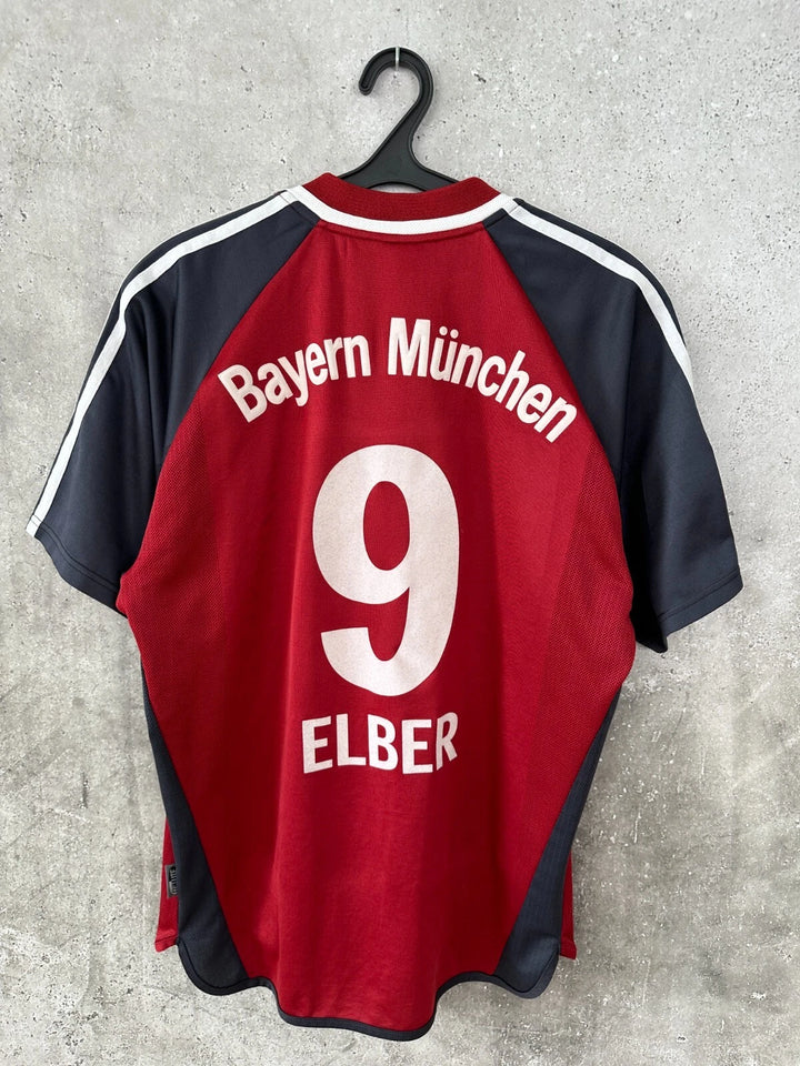 Bayern Munich #9 ELBER Home jersey 01/02