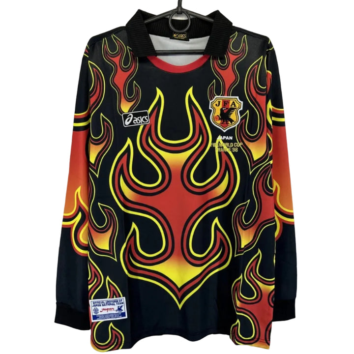Japan  Fire Edition Long Sleeve   GOALKEEPER  1998 1999 Jersey