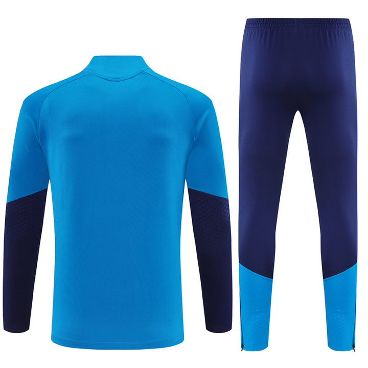 Spain Blue Training Tracksuit 2027 - back view