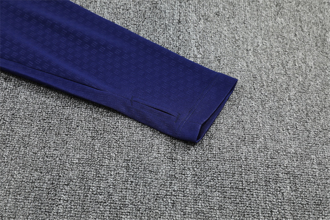 Spain Blue Training Tracksuit 2027 - sleeve detail
