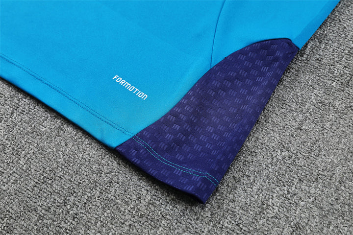 Spain Blue Training Tracksuit 2027 - hem detail