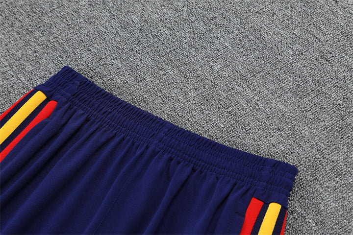 Spain Blue Training Tracksuit 2027 - elastic waistband