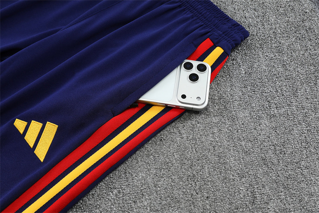 Spain Blue Training Tracksuit 2027 - zip pocket