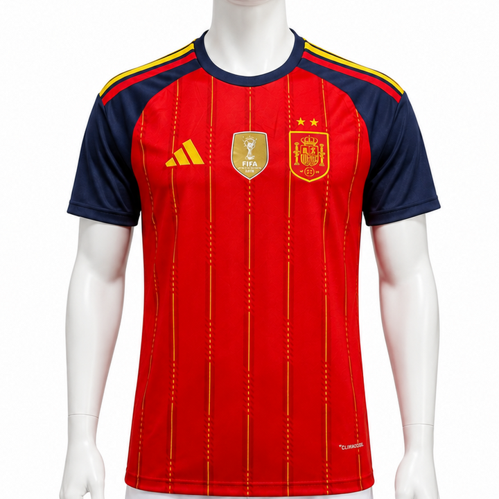 Spain Home Champions Player Version Jersey 2026 - front