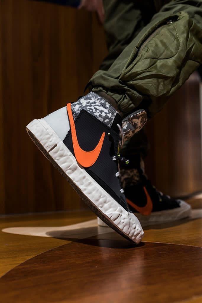 جاهز x Nike Blazer أسود متوسط
